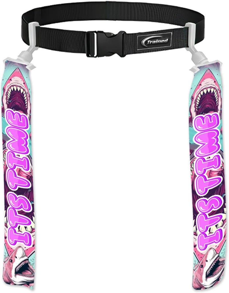 Trained Custom Flag Football Belt Set Includes 2 Pop Flag Football Flags and Belt | Durable Adult Flag Football Belts - Image 1